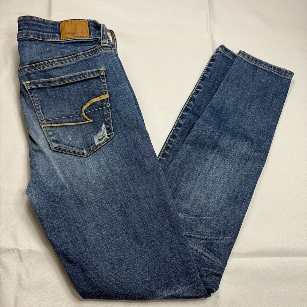 American Eagle Outfitters Women's Skinny Jeans - Blue